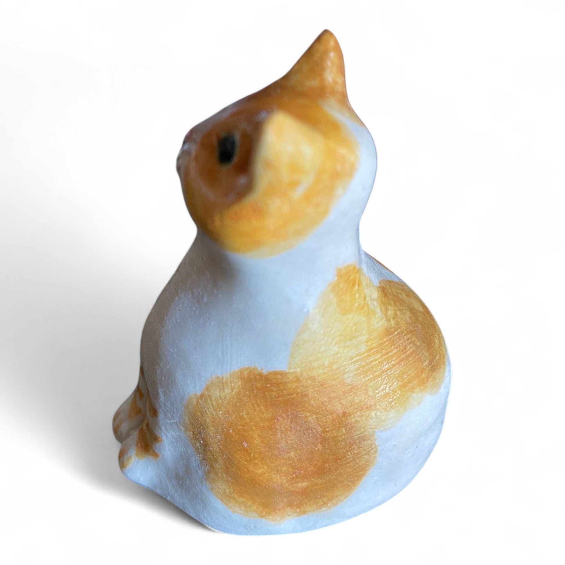 Porcelain Cat Figurine