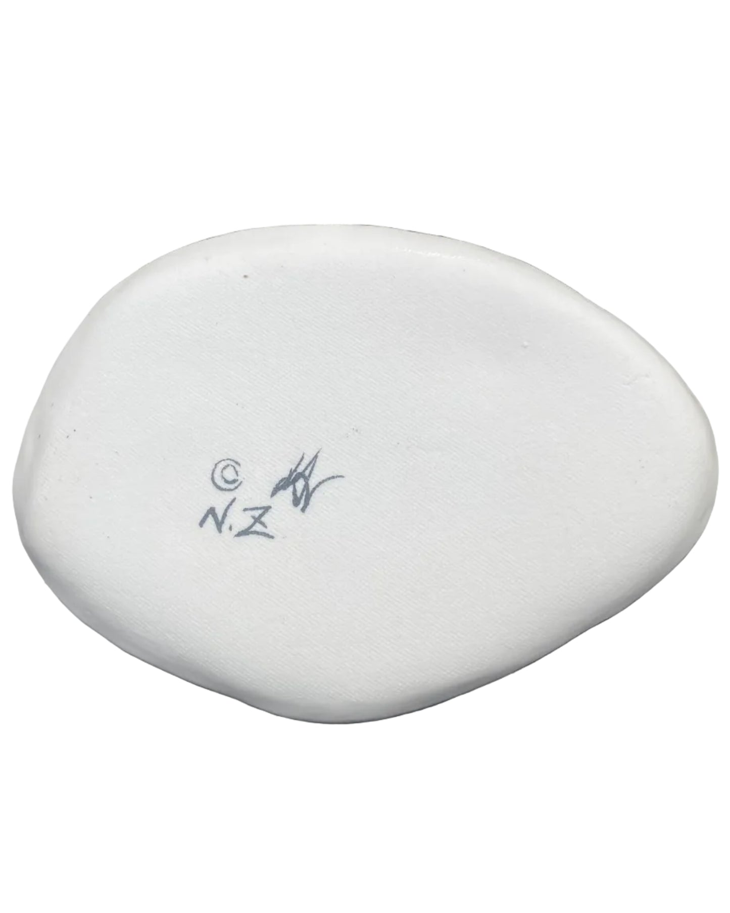 Tui Pohutukawa Plate Porcelain