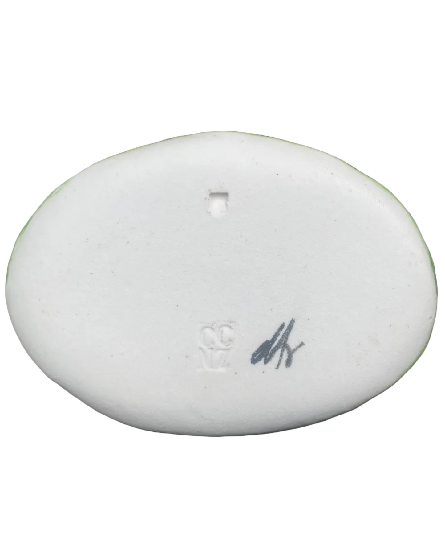 Fantail Plate/ Wall art Porcelain