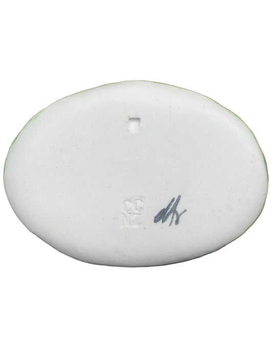 Fantail Plate/ Wall art Porcelain