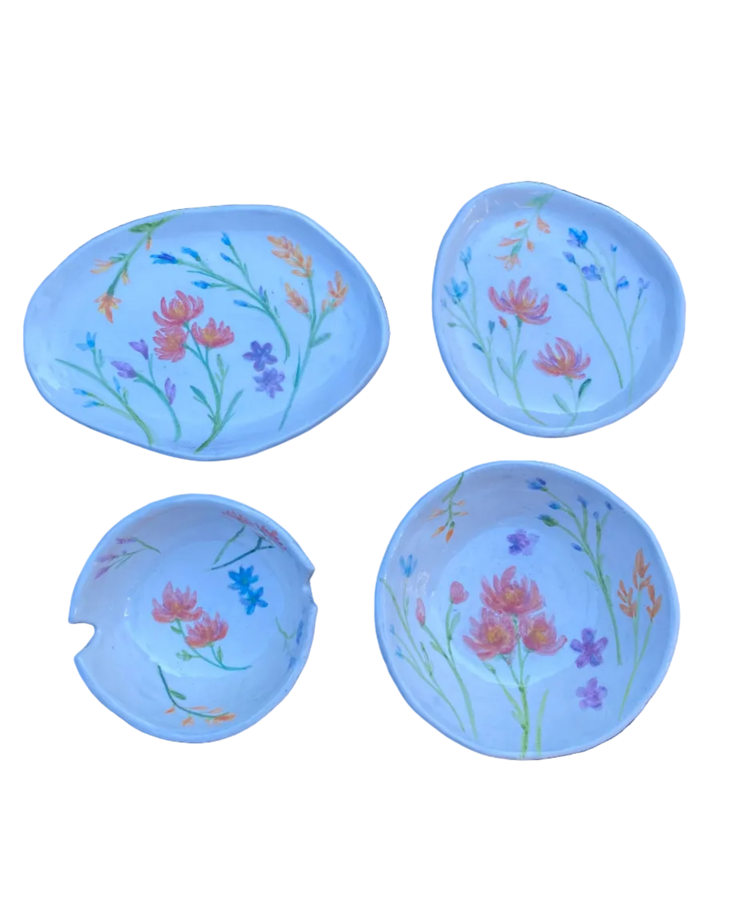 Flower Garden Small Plate
