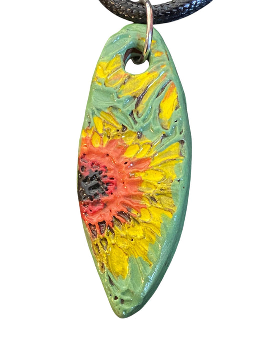 Van Gogh Sunflower du Jardin Range: Hand-Painted Ceramic