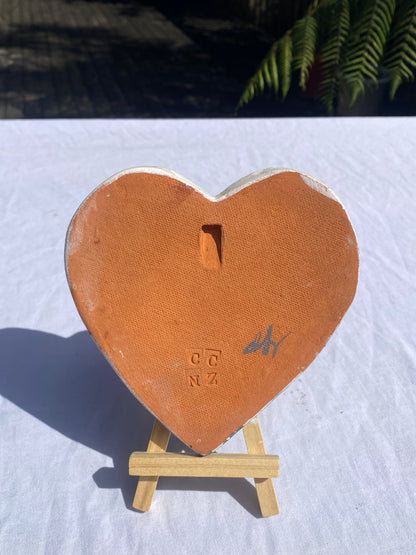 Hand Decorated Nikau Tree Wall Art