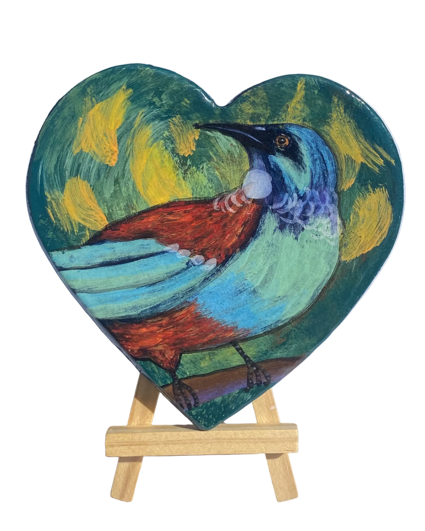 Hand decorated Tui Wall Art