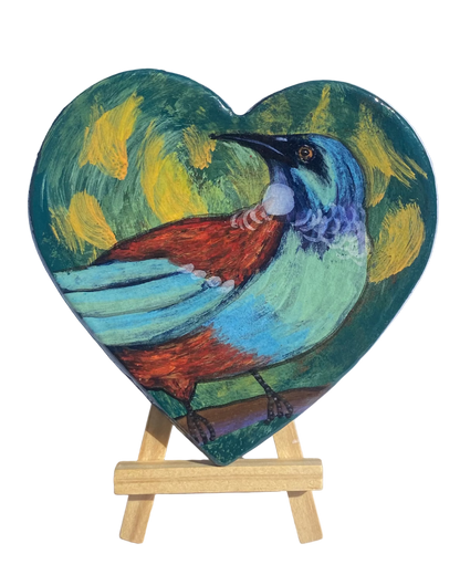 Hand decorated Tui Wall Art