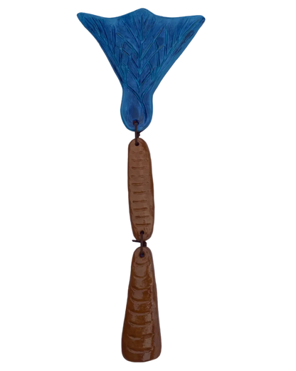 3 Piece Nikau Tree Blue
