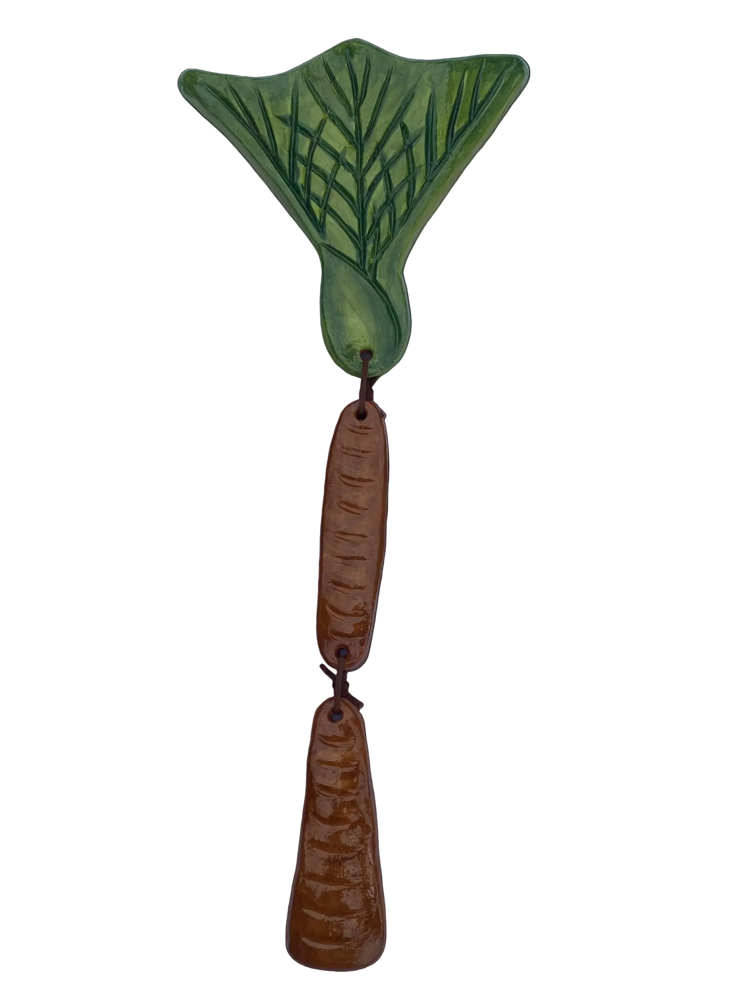 3 Piece Nikau Tree Green