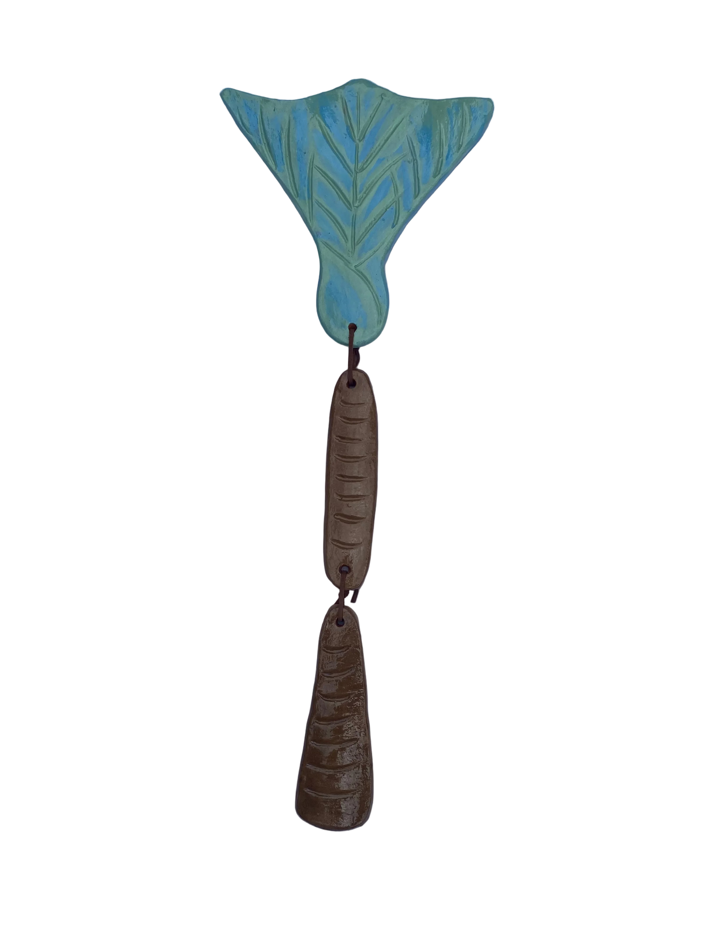 3 piece Nikau Tree Light Blue