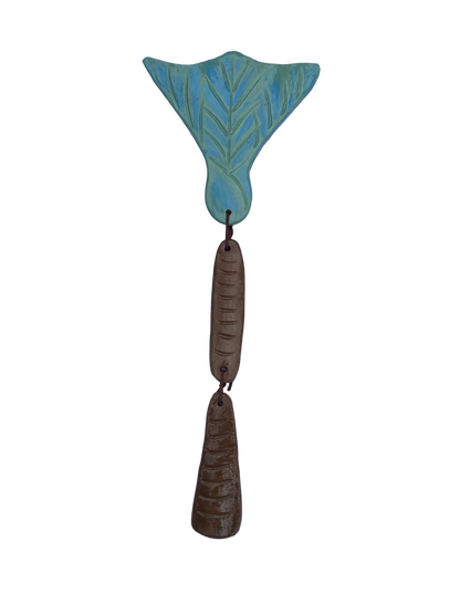 3 piece Nikau Tree Light Blue