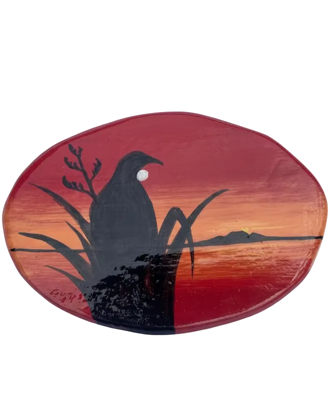 Tui in the Sun Set Wall Art