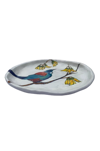 Tui Kowhai Tree Plate