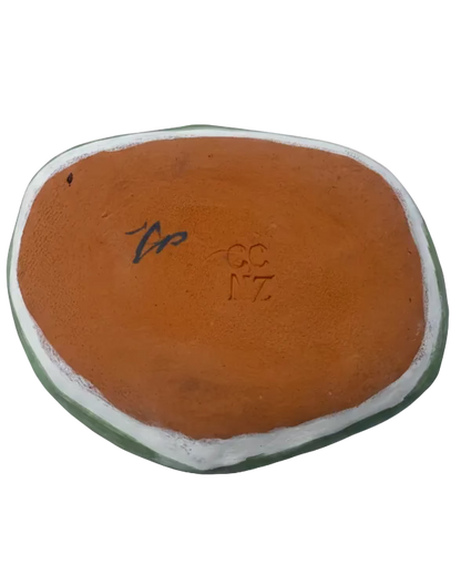 Fantail Kowhai Plate
