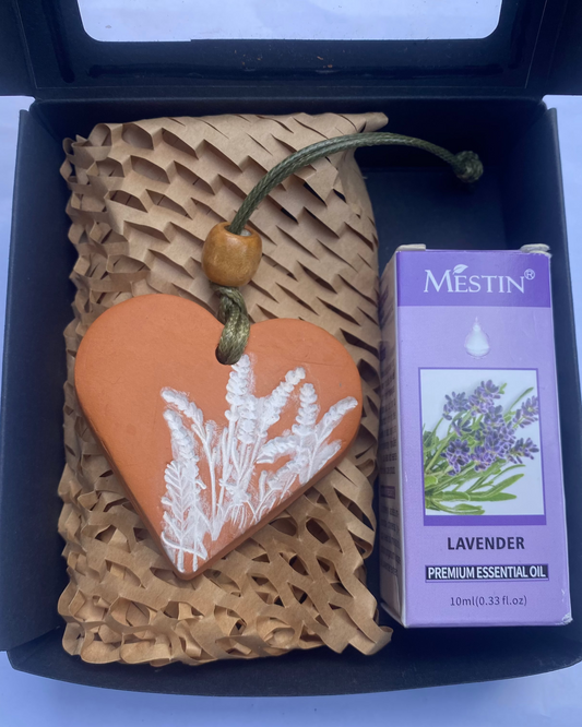 White Lavender Terracotta Diffuser