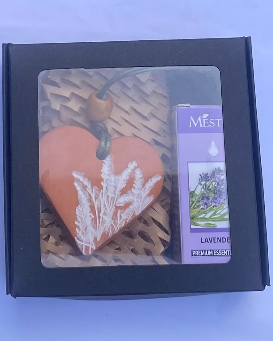 White Lavender Terracotta Diffuser