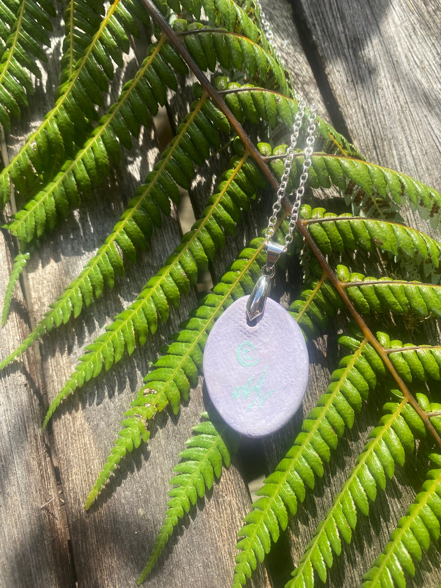 Tree of Life Porcelain Pendant