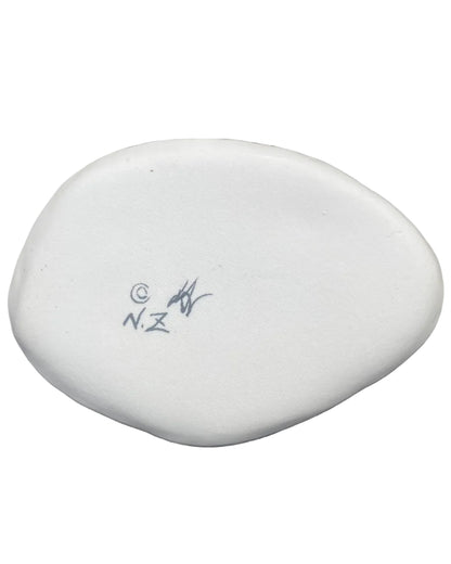 Tui Pohutukawa Plate Porcelain