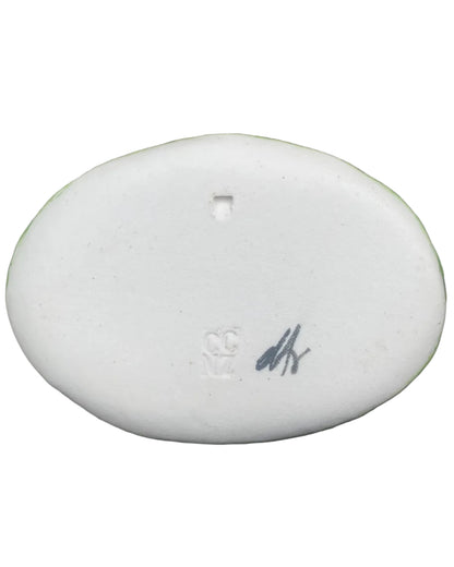 Fantail Plate/ Wall art Porcelain