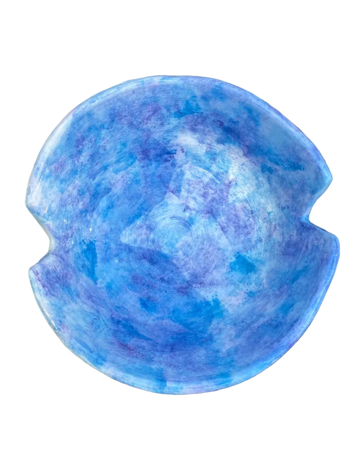 Blue Violet Bowl