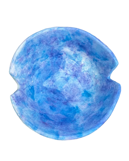 Blue Violet Bowl