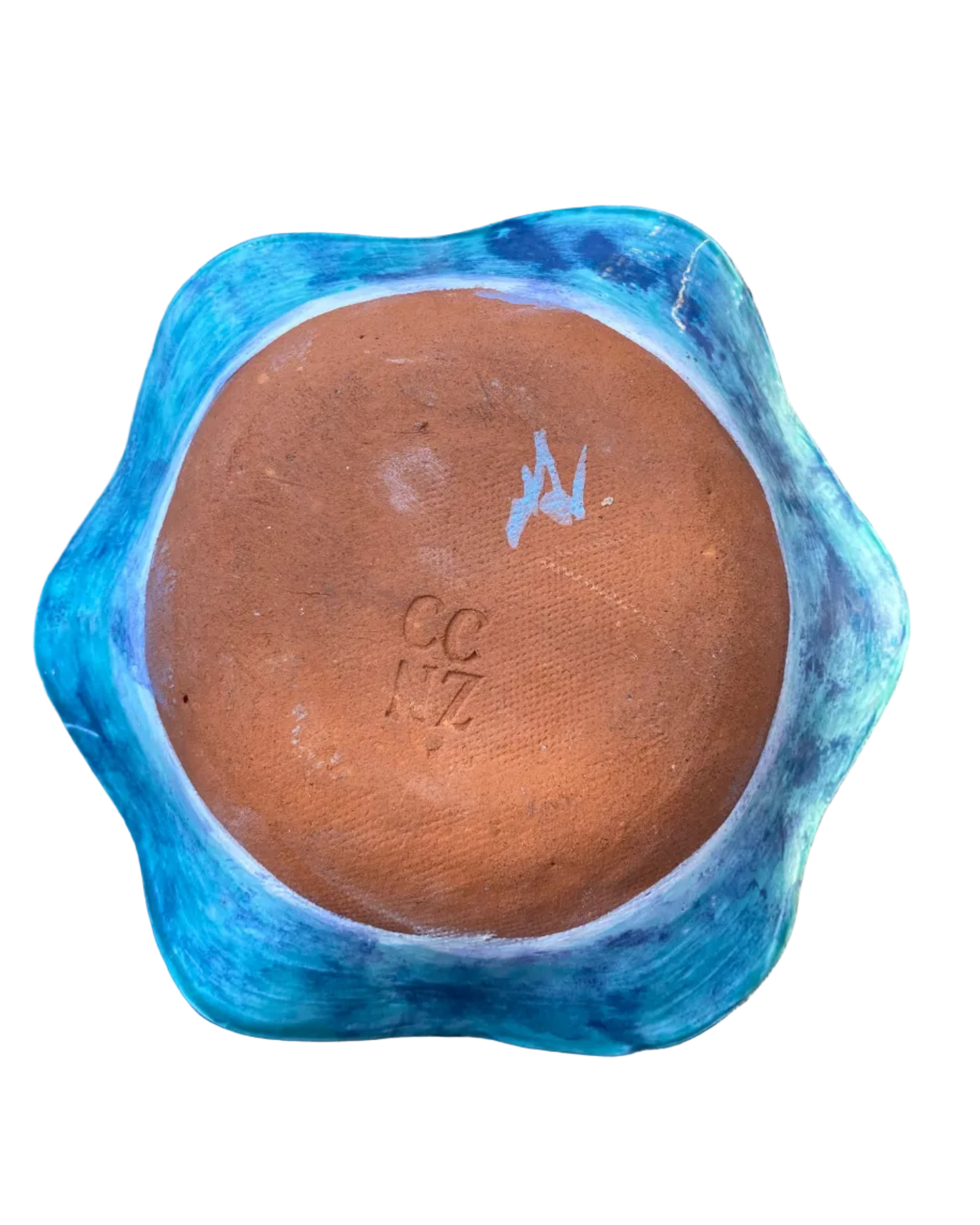 Blue Hexagon Bowl