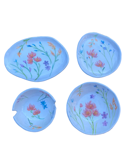 Flower Garden Small Plate