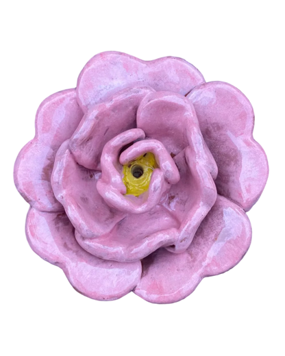 Rose Incense Holder Pink / Wall Art