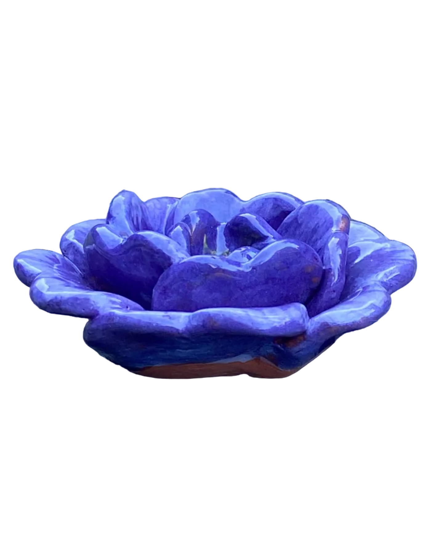 Rose Incense Holder Purple / Wall Art