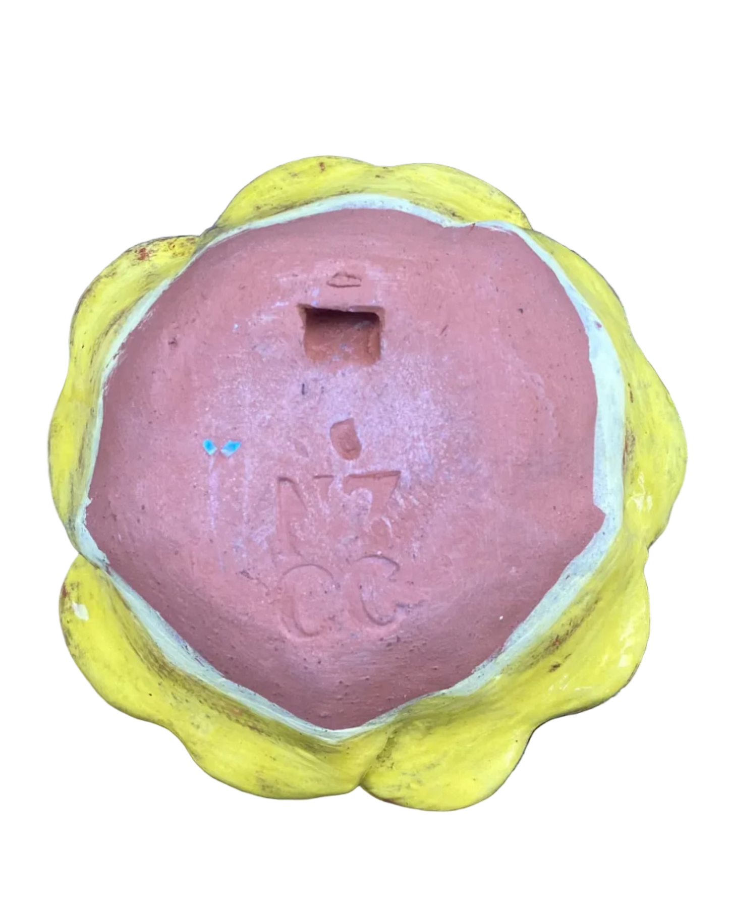 Rose Incense Holder Yellow/ Wall Art