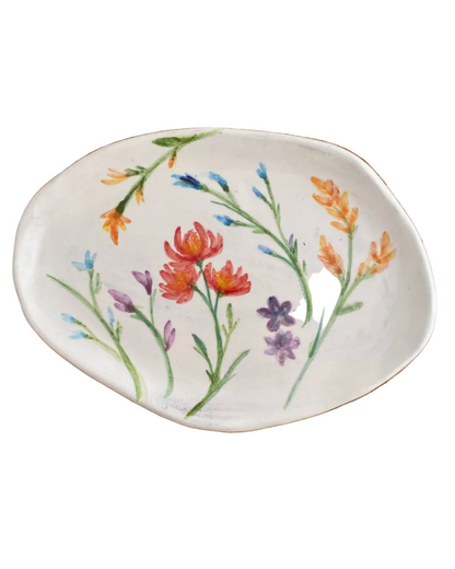Flower Garden Plate/Wall Art
