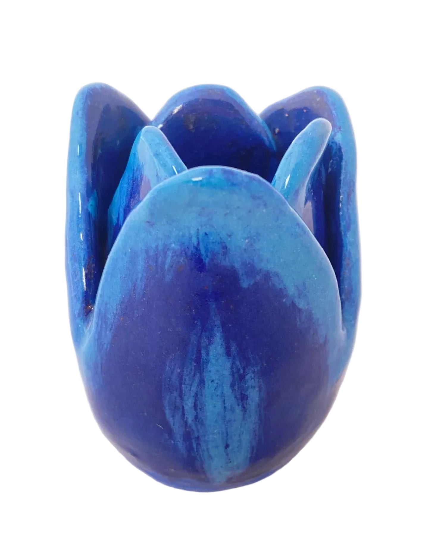Tulip Incense Holder Blue