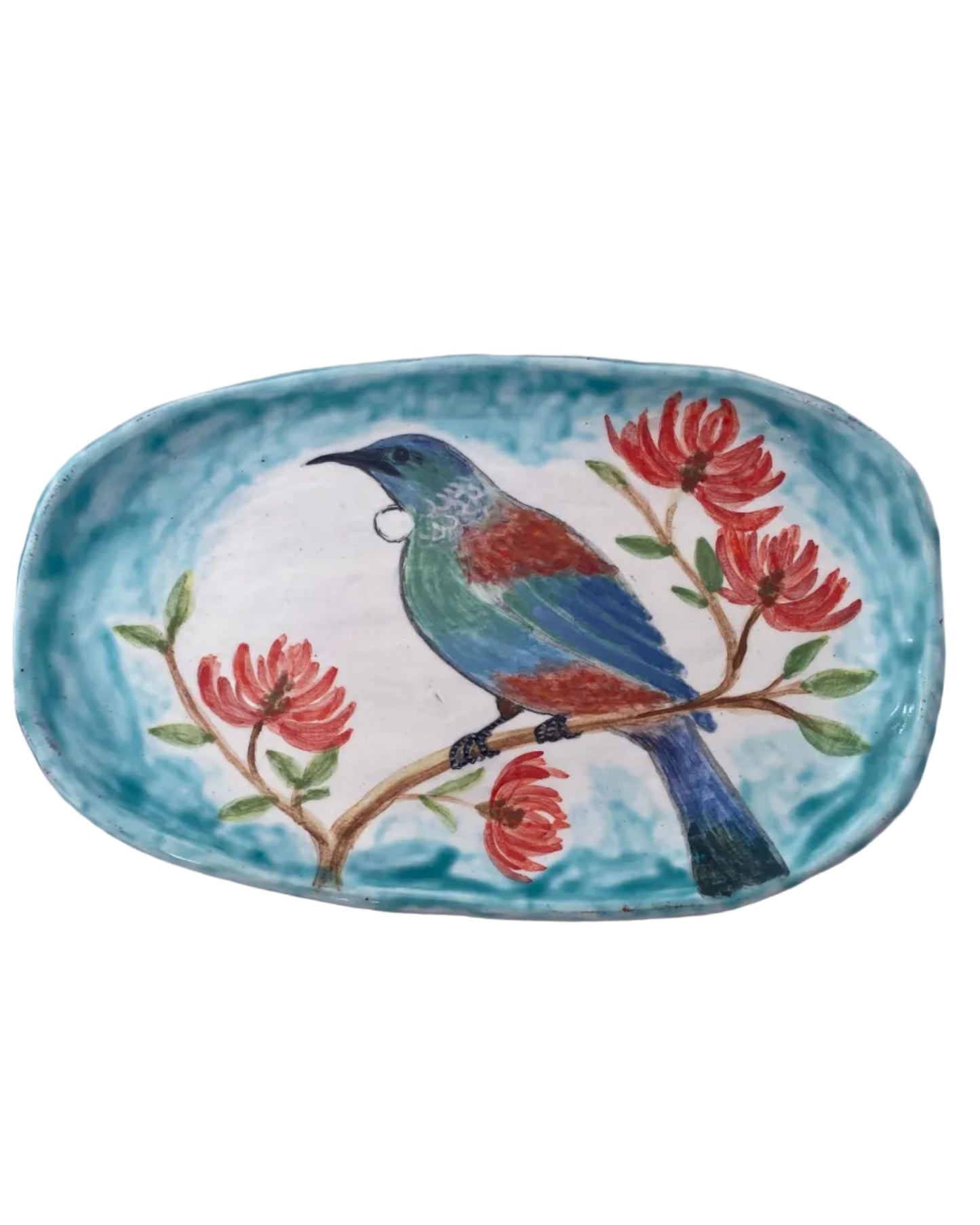 Tui Water colour Plate/ Wall Art